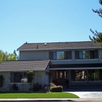 Artificial Grass Installation Saline, Michigan Landscaping, Small Front Yard Landscaping