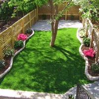 Artificial Turf Cost East Grand Rapids, Michigan Landscape Design, Small Backyard Ideas