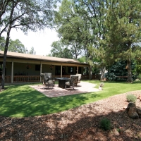 Fake Turf Orchard Lake, Michigan Backyard Deck Ideas, Backyard Design