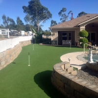 Installing Artificial Grass Keego Harbor, Michigan Landscape Rock, Backyard Designs