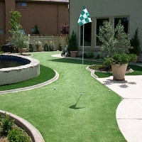 Synthetic Turf Vicksburg, Michigan Golf Green, Backyard Landscaping