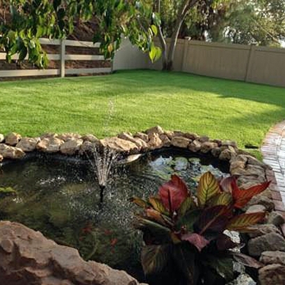 Artificial Turf Burton, Michigan Landscape Rock, Backyard Makeover