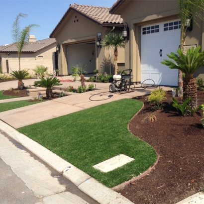 Artificial Turf Lennon, Michigan Design Ideas, Front Yard Design