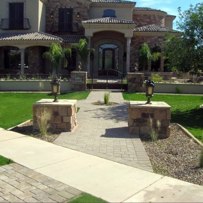 Fake Grass Carpet Shelby, Michigan Paver Patio, Front Yard Landscaping