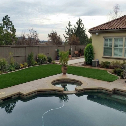 Fake Grass Mason, Michigan Landscape Rock, Above Ground Swimming Pool