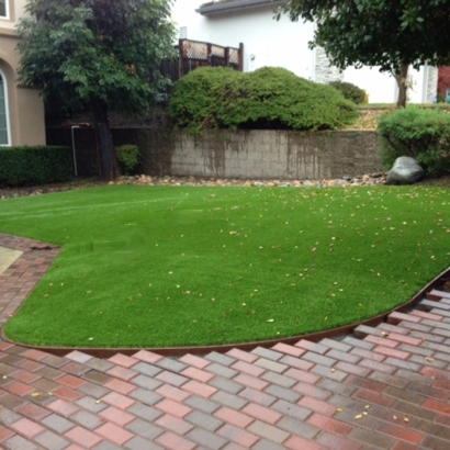 Faux Grass Oxford, Michigan Landscaping Business, Front Yard Design