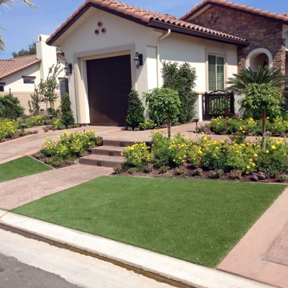 Plastic Grass Beechwood, Michigan Lawn And Landscape, Small Front Yard Landscaping