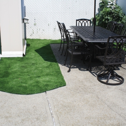 Plastic Grass Berrien Springs, Michigan Landscape Design, Backyard Ideas