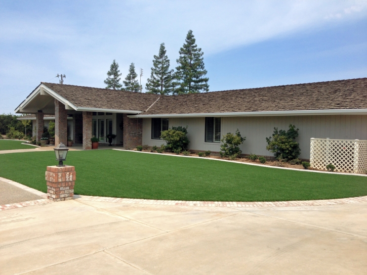 Artificial Grass Installation Jasper, Michigan Landscape Photos, Front Yard Design