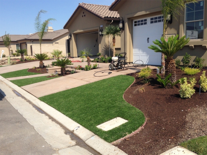 Artificial Turf Lennon, Michigan Design Ideas, Front Yard Design