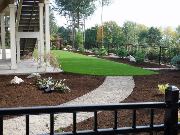 Fake Grass Carpet Flat Rock, Michigan Landscape Design, Backyard Design