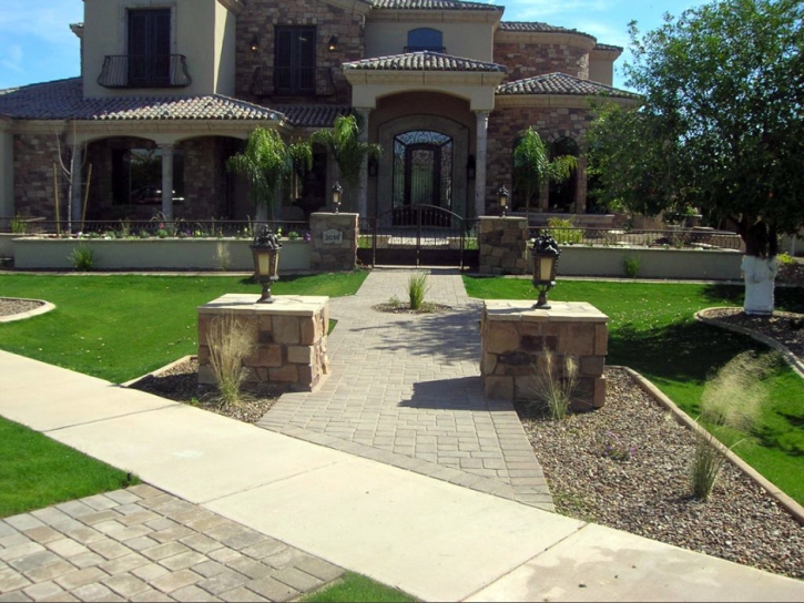 Fake Grass Carpet Shelby, Michigan Paver Patio, Front Yard Landscaping