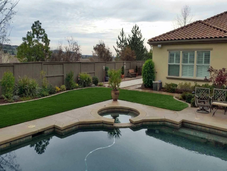 Fake Grass Mason, Michigan Landscape Rock, Above Ground Swimming Pool