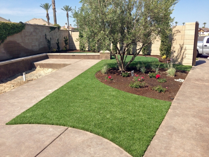 Faux Grass Britton, Michigan Paver Patio, Landscaping Ideas For Front Yard