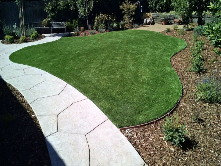 Faux Grass Homer, Michigan Backyard Playground, Front Yard Design