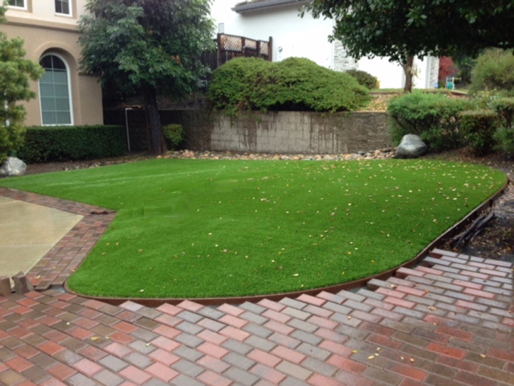 Faux Grass Oxford, Michigan Landscaping Business, Front Yard Design