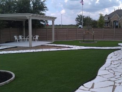 Grass Turf Saline, Michigan Landscape Design, Backyard Design