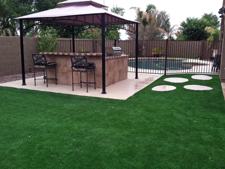 Installing Artificial Grass Auburn Hills, Michigan Backyard Playground, Backyard Pool