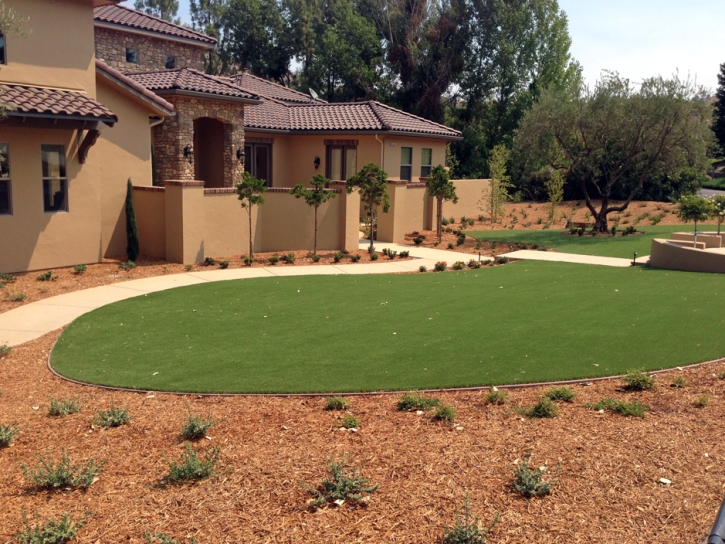 Installing Artificial Grass Fowlerville, Michigan City Landscape, Front Yard