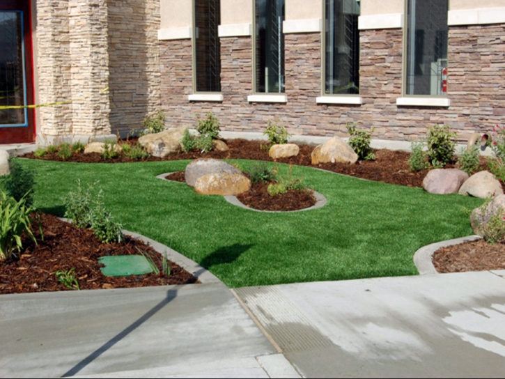 Installing Artificial Grass Romeo, Michigan Landscape Ideas, Commercial Landscape