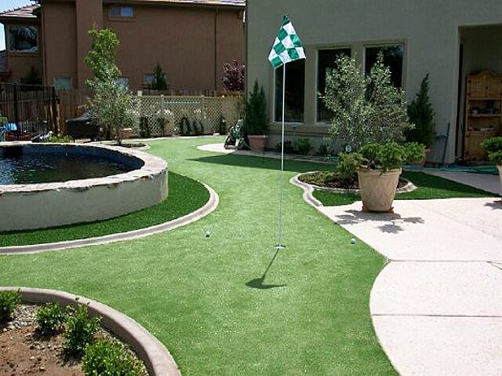 Synthetic Turf Vicksburg, Michigan Golf Green, Backyard Landscaping